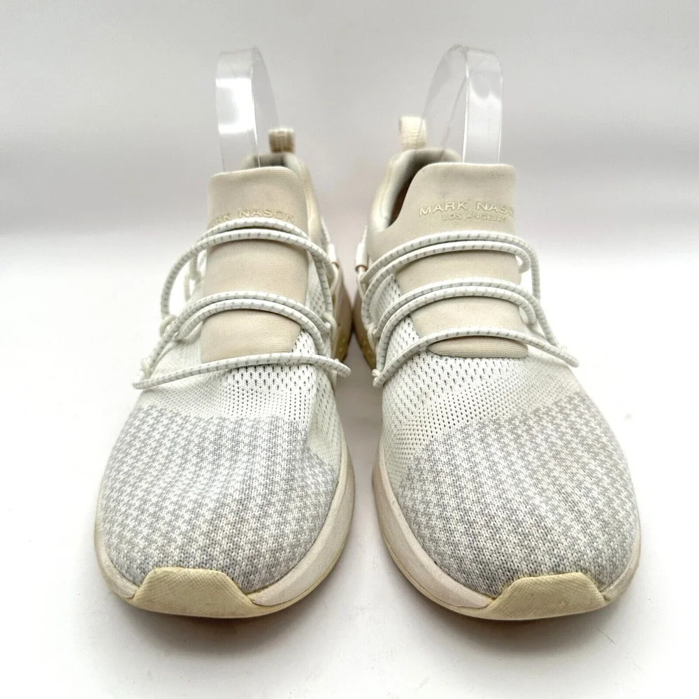 Mark Nason Los Angeles Sneakers Shoes Womens 7 White Athletic Gym Athleisure‎